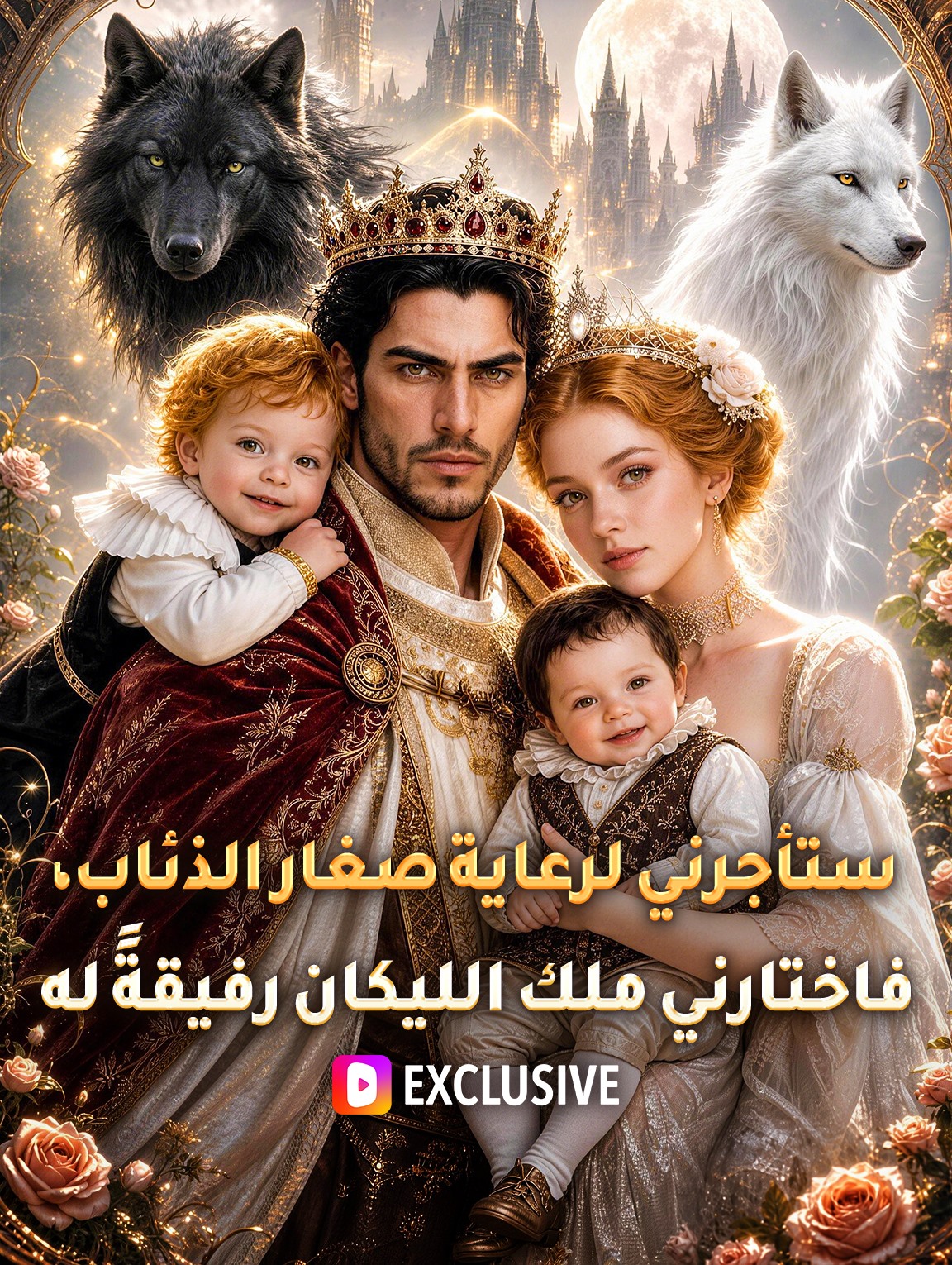 استأجرني لرعاية صغار الذئاب، فاختارني ملك الليكان رفيقةً له poster